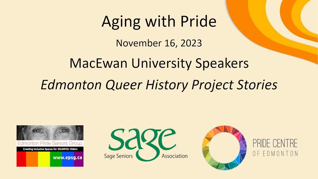 MacEwan Univerity Speakers — Edmonton Queer History Project Stories смотреть онлайн