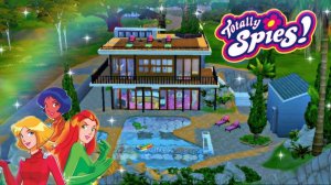 ts4_дом Totally Spies (строительство в симс 4)NO CC the sims 4
