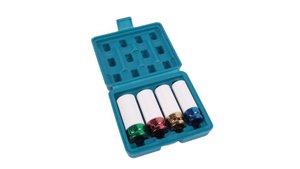 Набор торцевых головок, квадрат 1/2 - 17, 19, 21, 22 мм (в пластике) (4 шт/упаковка) арт.: 1026318