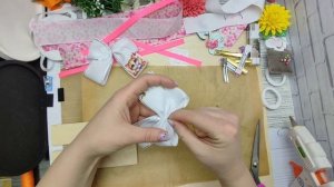 как сделать бантики с сублимацией