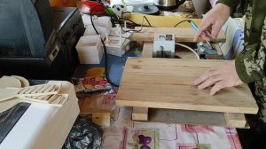 натягивание проволоки и наващивание рамок