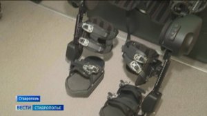Экзоскелет будет помогать в реабилитации ставропольских бойцов СВО