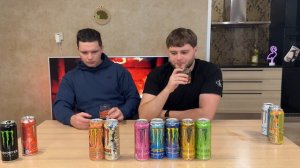 Попробовали все энергетики Monster / Какой энергетик лучший ? / 12 разных вкусов энергетика