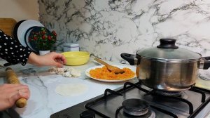 Очень Вкусные Вареники из Тыквы! #вареники #тыква #тесто #вкусно #kadi #barak @gotovim_doma_1