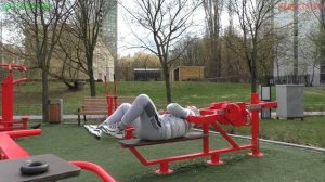 Топ-4 уличных тренажеров для Жима лежа