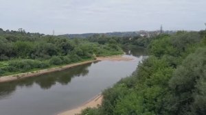 Днепр. Поездка в Смоленск.  Набережная, утро, первые шаги в городе.