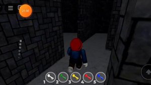 я прошёл 1 главу в игре побег из сыра ужас в роблокс!