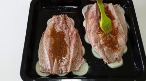 Скумбрия в духовке. Невероятное сочетание вкуса! Всё дело в маринаде!!!