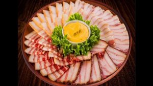 Мясная Тарелка на Праздничный Стол..