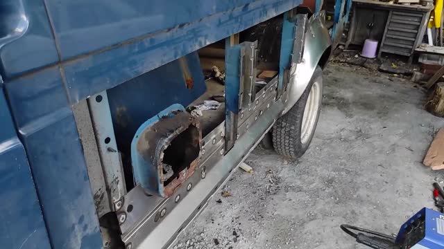 Замена боковины газель ЦМФ своими крюками смотреть онлайн