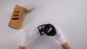 C4 Plasma XL Black Mask - Best scuba diving mask | ASMR Unboxing