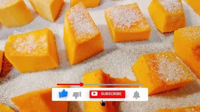 Бабушкин рецепт ароматной запеченной тыквы с корицей и лимонным соком!