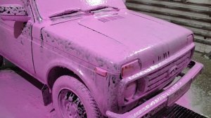 Нива Легенд: разговоры, поездка по городу, нюансы ручной мойки