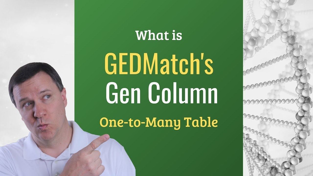 GEDmatch: What is the Gen Column on One-to-Many Results? | Genetic Genealogy