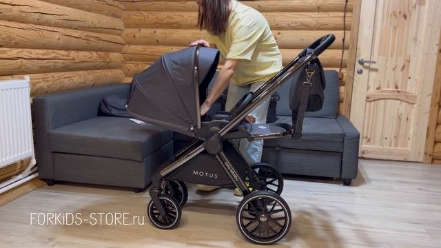 Коляска AmaroBaby Motus подробный обзор Кати Малтыз