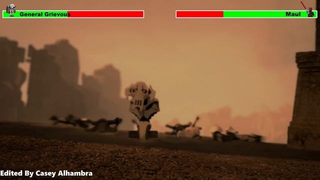 LEGO Star Wars Terrifying Tales 2021 Saber of Scardont with healthbars