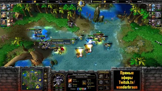 Happy, $1500 и ЭПИЧНАЯ ОБОРОНА против Топ-1 игрока за Альянс в Warcraft 3 Reforged
