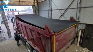 КАМАЗ 6580 полог с пружинным механизмом