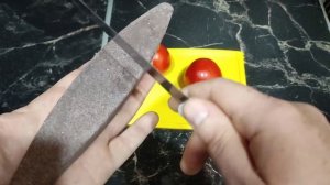 Как заточить нож, заточка ножа " лодочкой "