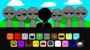 Incredibox - Sprunki But Everyone Gyat INCLUDED Mr.Black (new meme mod)