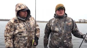 Ловля трофейного судака на спиннинг поздней осенью