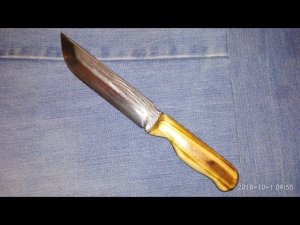 Нож из напильника