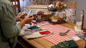 Life in an old cozy village house. New family member🐶 Sewing Christmas tree toys | Cooking