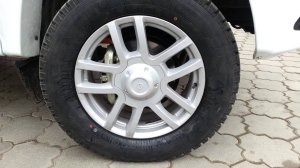 Новый УАЗ Патриот на шинах 265/60 R18