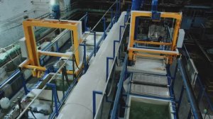 Aвтоматическая гальваническая линия нанесения конверсионных покрытий на изделия из стали