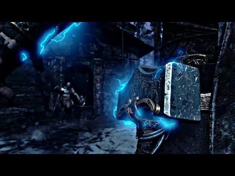 SECRET ENDING - GOD OF WAR - Appearance of THOR смотреть онлайн