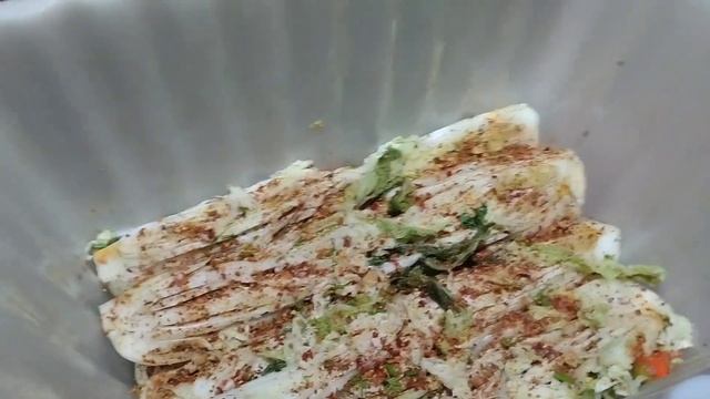 Пикинская капуста со специями к столу