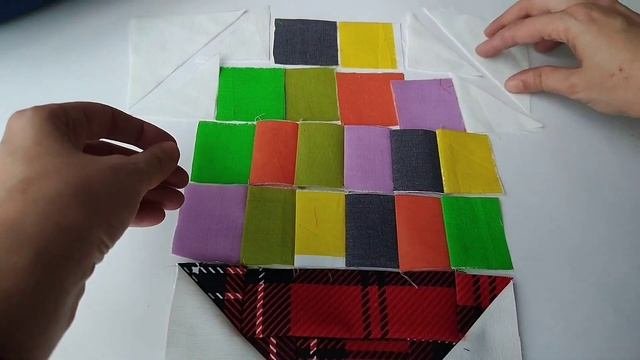 Лоскутные прихватки, лёгкие пэчворк блоки.