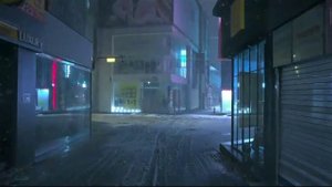 40cm Heaviest Snow in Seoul Myeongdong Street at 5AM _ Night Walking Tour