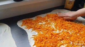 РУЛЕТ С ТЫКВОЙ/ПРОСТО НАРЕЗАЕМ/РАСКАТЫВАЕМ/САМЫЙ ПРОСТОЙ И ВКУСНЫЙ РЕЦЕПТ