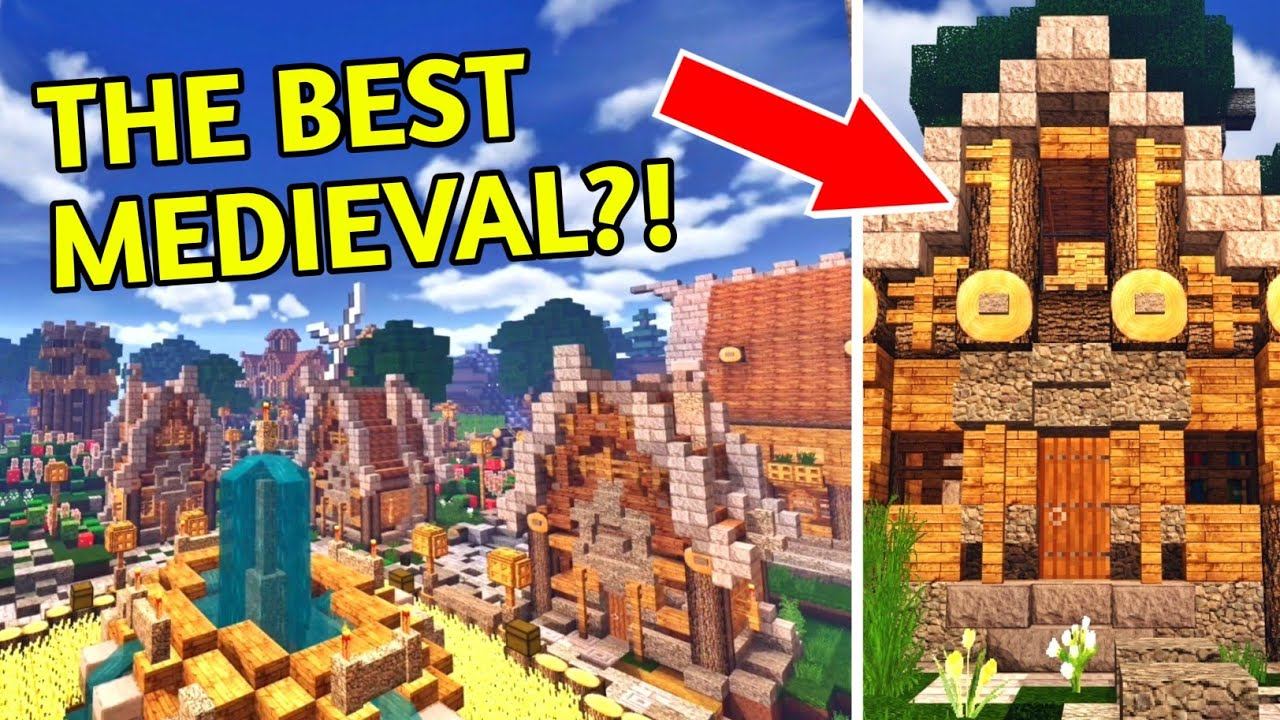 The ULTIMATE MEDIEVAL TEXTURE PACK?! Minecraft PE
