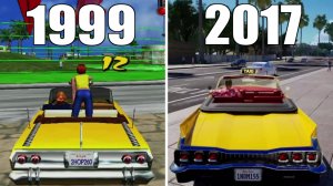 Эволюция серии игр Crazy Taxi [1999-2017]