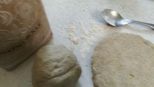 лепёшки из гороха нут на сковороде