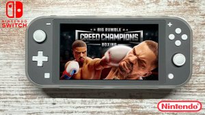 Big Rumble Boxing: Creed Champions Nintendo Switch Lite Gameplay