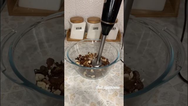 Карамельный пирог жаңғақпен