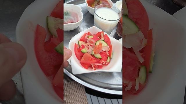 Салаты к плову в общепите Ташкента 🍎🥗🍴