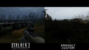 STALKER 2 vs STALKER Anomaly Custom