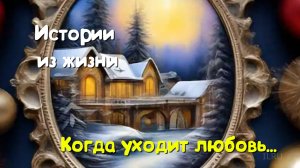 Рассказы слушать аудиокниги - Когда уходит любовь...