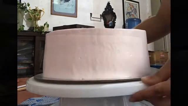 Timelapse: Baptism Cake • Simple Design • Easy for beginners
