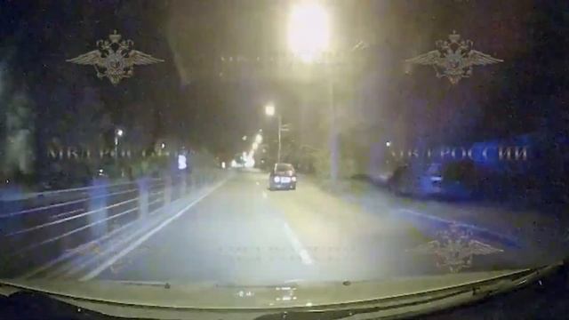 Погоня в Подольске со стрельбой и переворачиванием машины