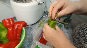 Полугорький перец с жусаем на зиму.