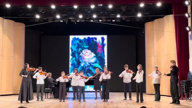 «Романс» из к/ф «Овод» Д.Шостакович - Ансамбль Скрипачей ДШИ 17, Москва смотреть онлайн