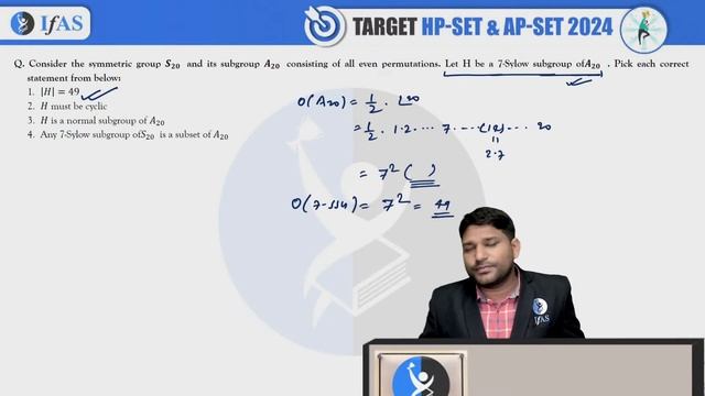 Target AP-SET & HP SET 2024 | Most Probable Questions Series | Mathematical Science | End Game-IFAS