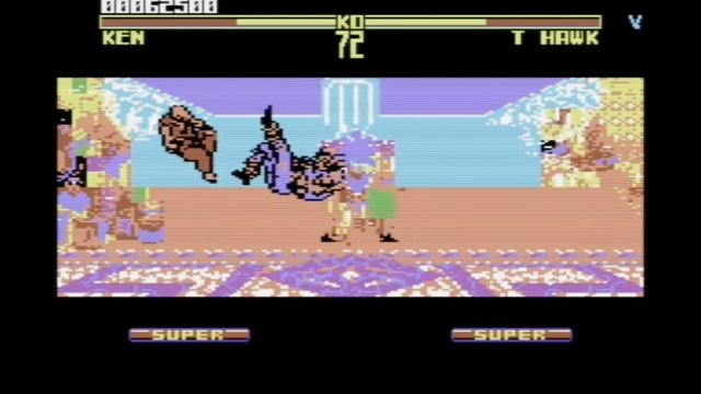 SUPER STREET FIGHTER II TURBO (2024) Commodore 64