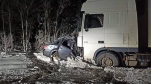 «Запрещённый обгон... и мгновенная смерть». Двое погибли в ДТП в Мурманской области.