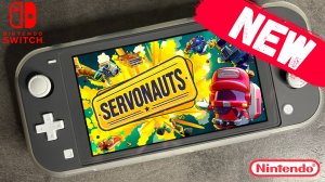 Servonauts Nintendo Switch Lite Gameplay